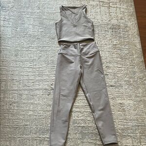 Gray Women's active wear set